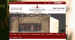 Desktop Screenshot of homebrewkits.co.uk